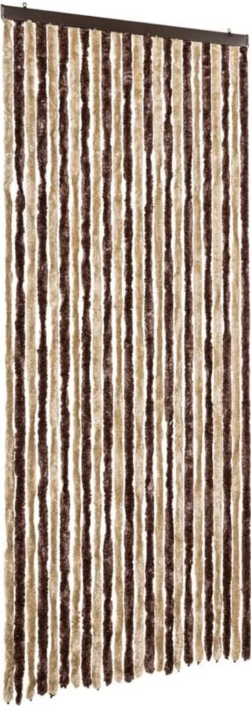 vidaXL Tenda zanzariera Beige e marrone chiaro 100x220 cm Immagine del prodotto 
