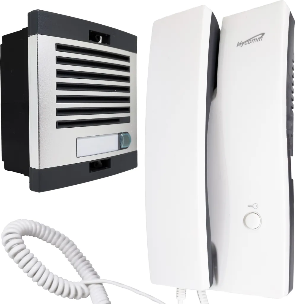 Interphone 230V AC avec Porte-Nom Lumineux et Système Audio Haut Débit