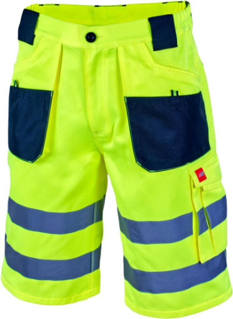 Flash Warnschutz-Arbeitsshorts mit 8 Taschen aus Polyester 260 g/m² 60
