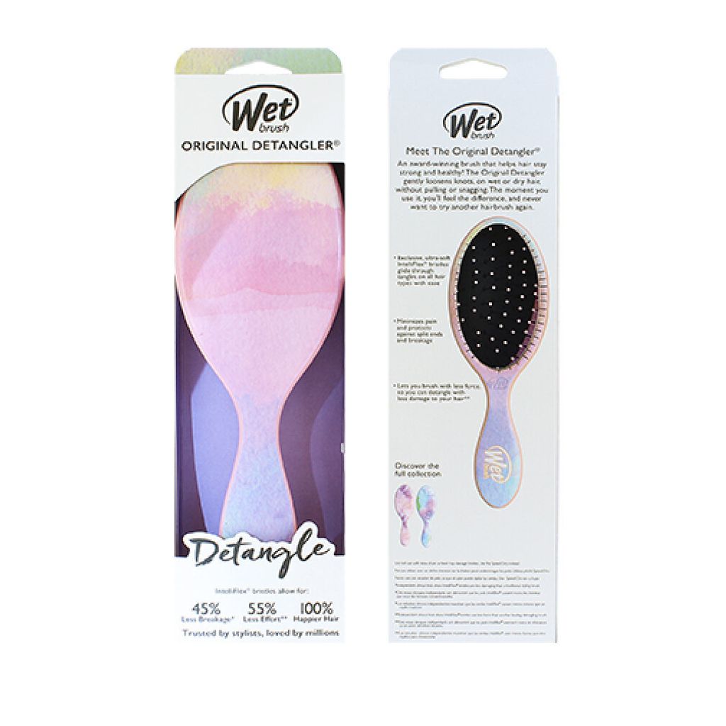 WetBrush Original Detangler Hair Brush with Ultra Soft Intelliflex Bristles Disney Ultimate Princess Collection Ariel