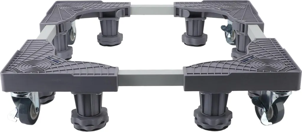Support Anti-Vibration pour Lave-Linge et Réfrigérateur - Base avec Frein