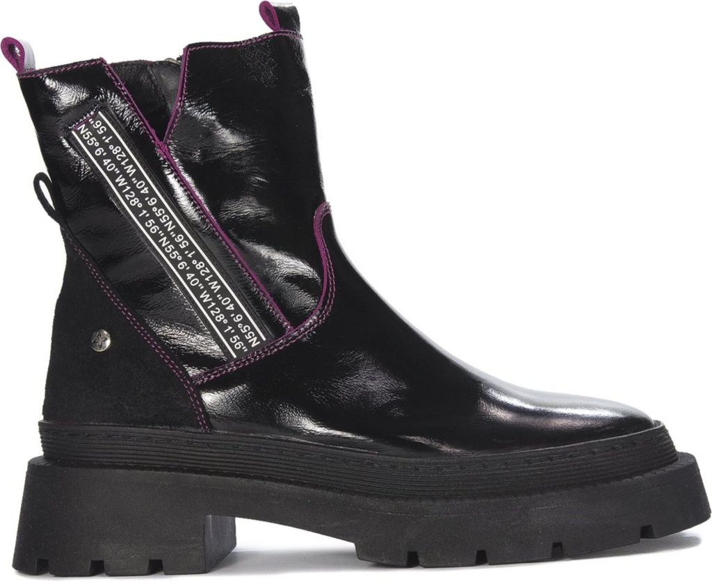 Lederstiefel für Damen Maciejka 06236-15 Schwarz 37