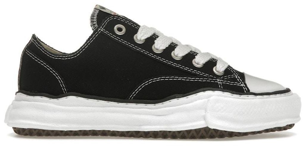 Maison Mihara Yasuhiro Peterson OG Sole Canvas Low Black - Produktbild 