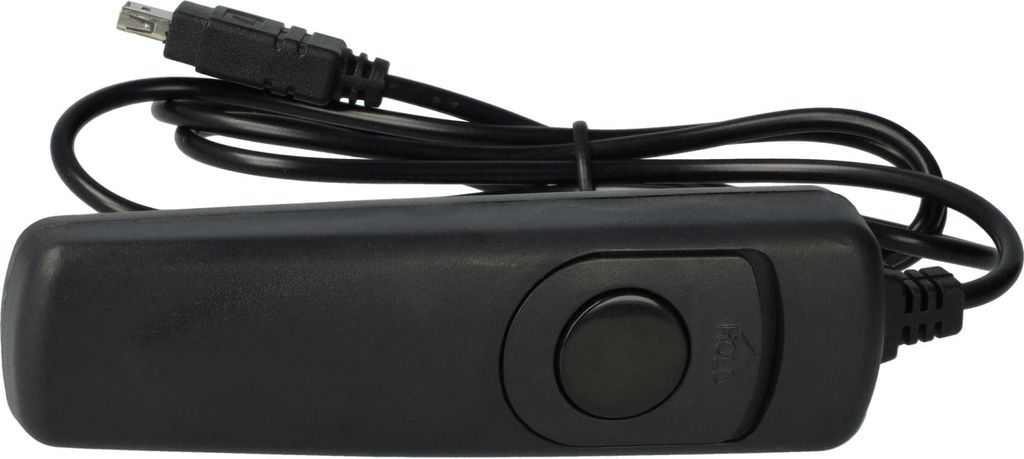 vhbw Fernauslöser Fernbedienung Kabel kompatibel mit Nikon D7000, D7100, D610, D5500, D7200, D5300, D750, D600 Kamera, 1 m, 2-stufige Auslösefunk...
