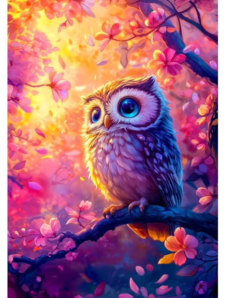 VIEL SPASS MIT Puzzle Dreamy Owl 1000 dlks