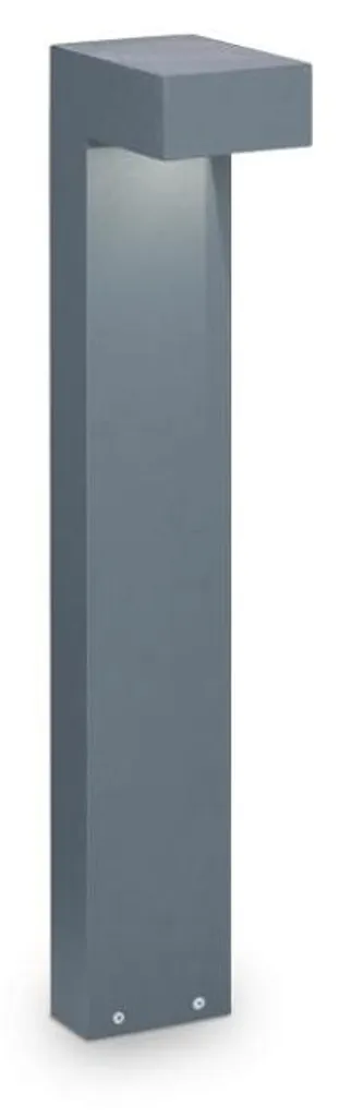 Lampadaire de Salon Anthracite SIRIO en Aluminium Double Éclairage - 2