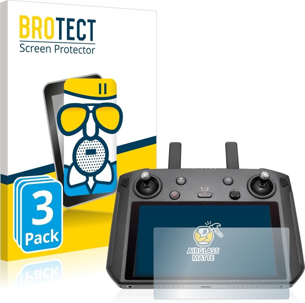 3x BROTECT Entspiegelungs Schutzglas für DJI Smart Produktbild 