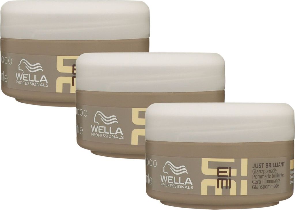 Wella Eimi Just Brilliant 3 x 75 ml Glanzpomade Set