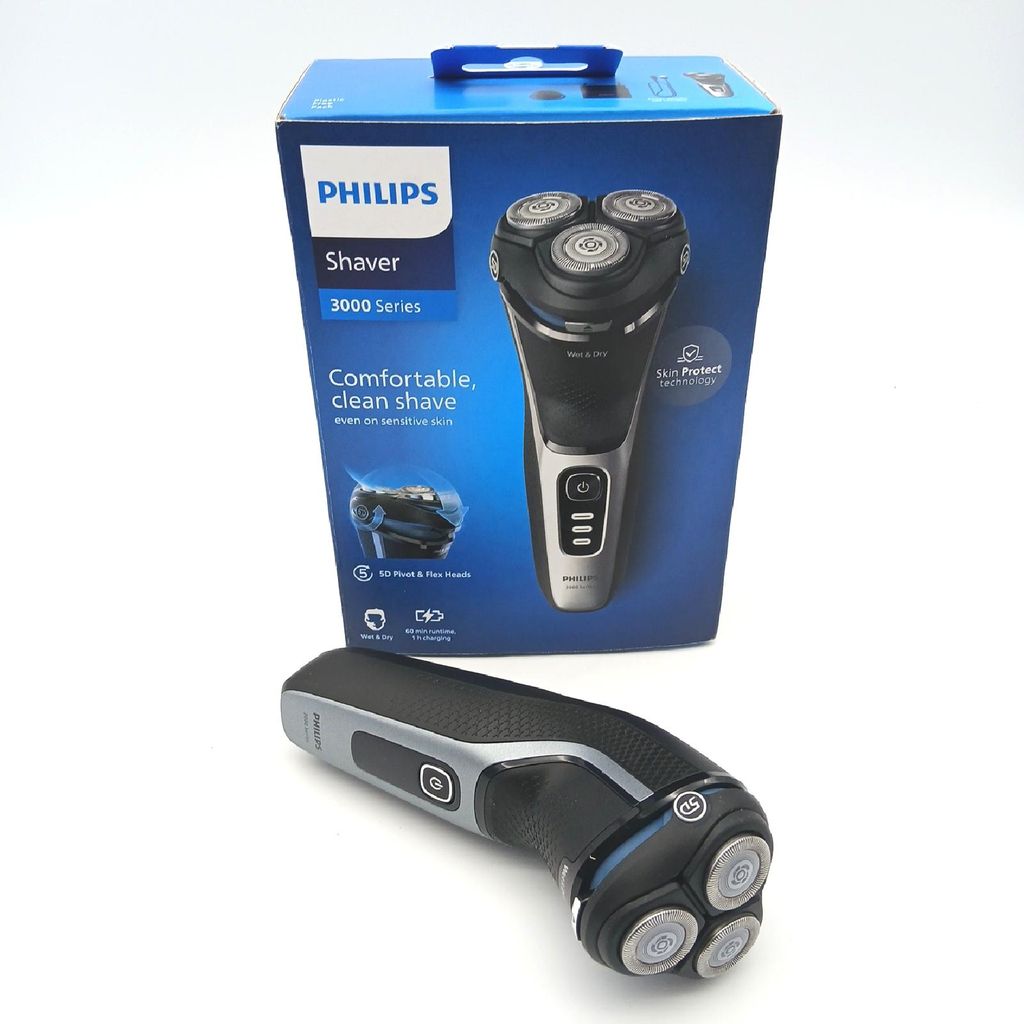 Philips 3000 series Shaver S3241/12 Elektrischer Nass- und Produktbild 