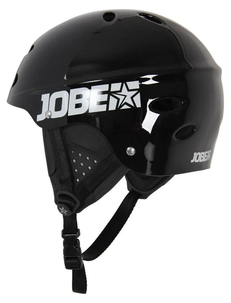 Casque Jobe Victor Noir Taille L Coque ABS Haute Résistance Impact