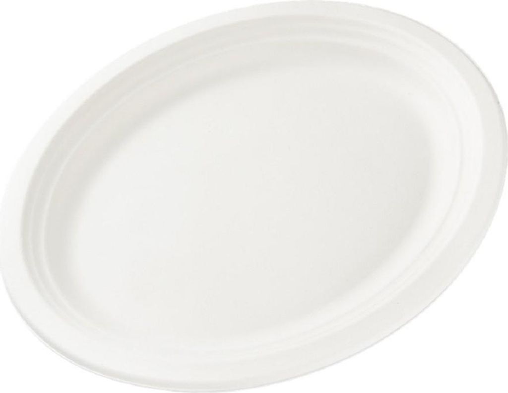 Love Nature Set d'assiettes jetables écologiques Ovale 32 Image du produit 
