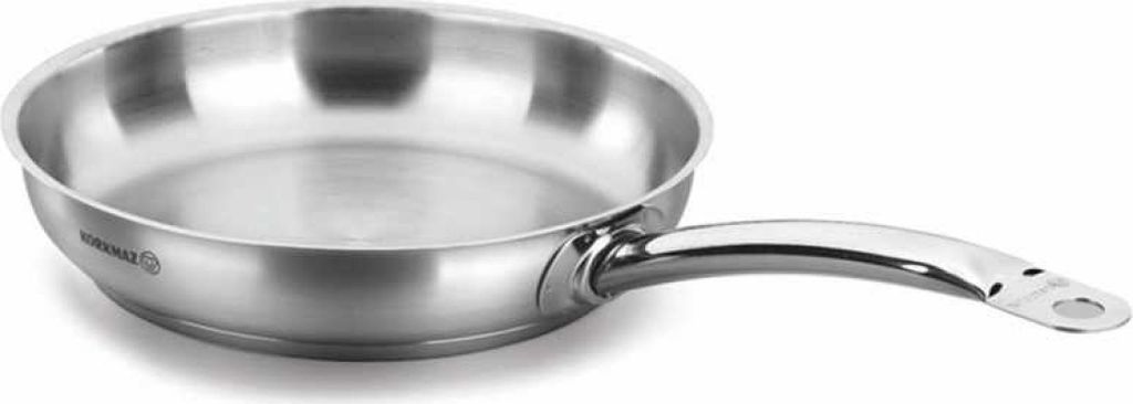 Korkmaz Proline- poêle en acier inoxydable 24 cm Image du produit 