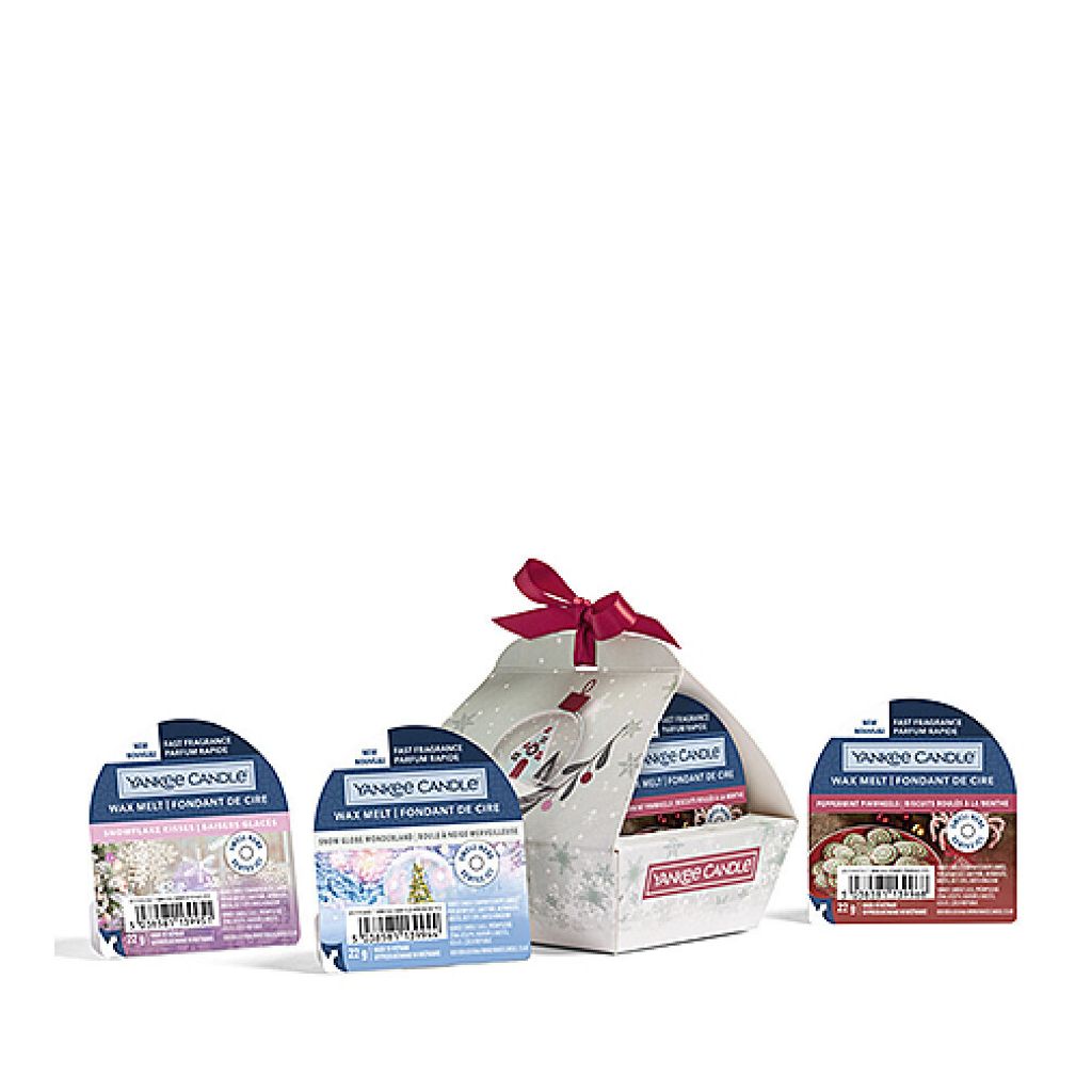 Yankee Candle Snow Globe Wonderland Wax Melts Gift Set, andere, Mehrfarbig, 8 h, 3 Stück(e)