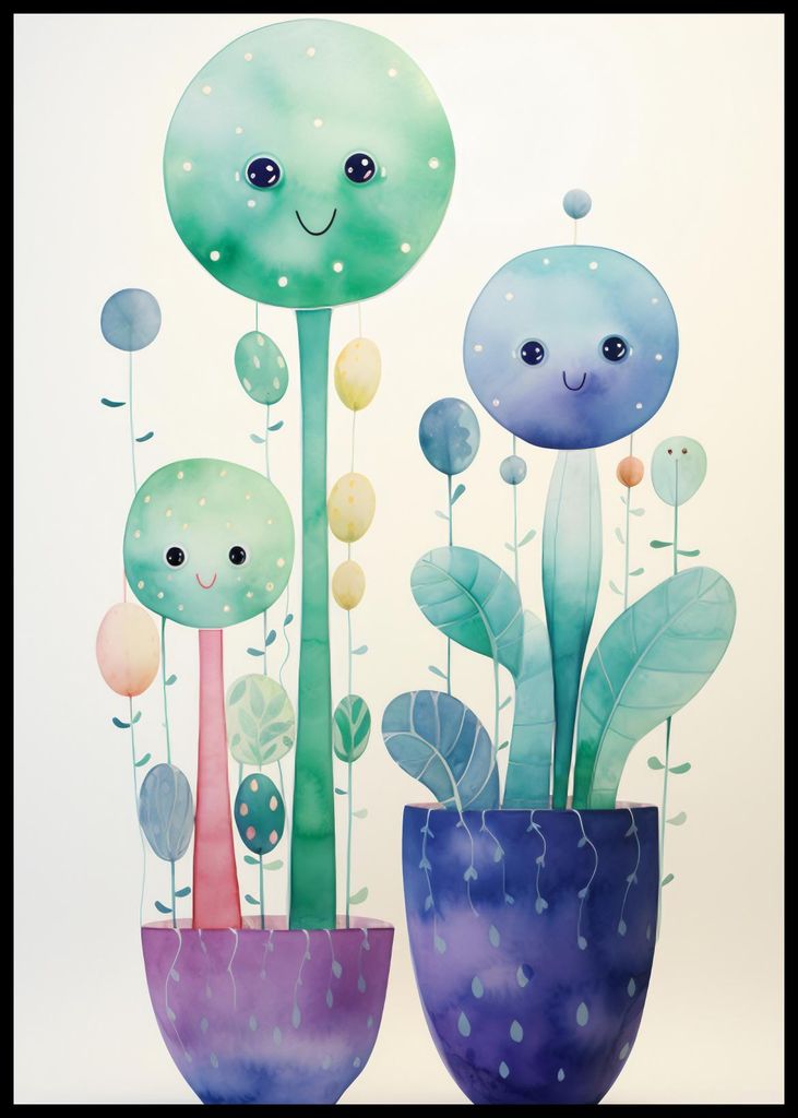 Plakat 59,4x84,1cm Lächelnde Galaxien