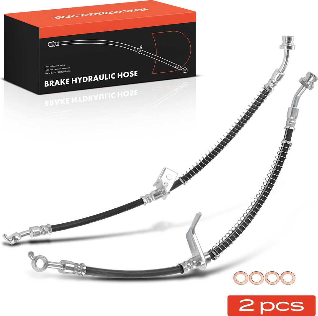 Frankberg 2x Bremsschlauch Bremsschläuche Vorne Links Rechts für Hyundai Ioniq AE KIA Niro DE