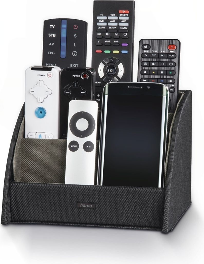 Porte-télécommande Commander Noir Image du produit 