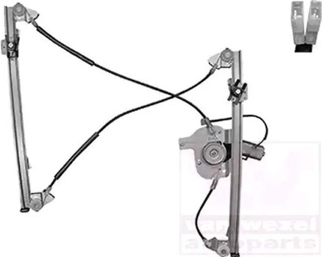 Mécanisme de lève-vitre électrique pour Renault - Modèle 4349262