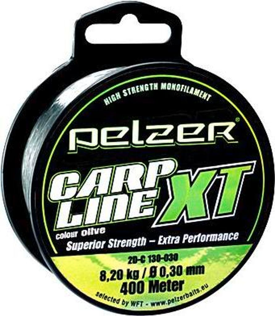 Pelzer Carp Line XT, 600m, 0,26 darkgreen