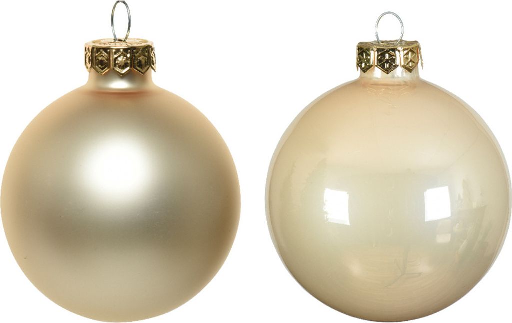 Weihnachtskugeln Glas 6cm x 20 Stück - Perle Produktbild 3