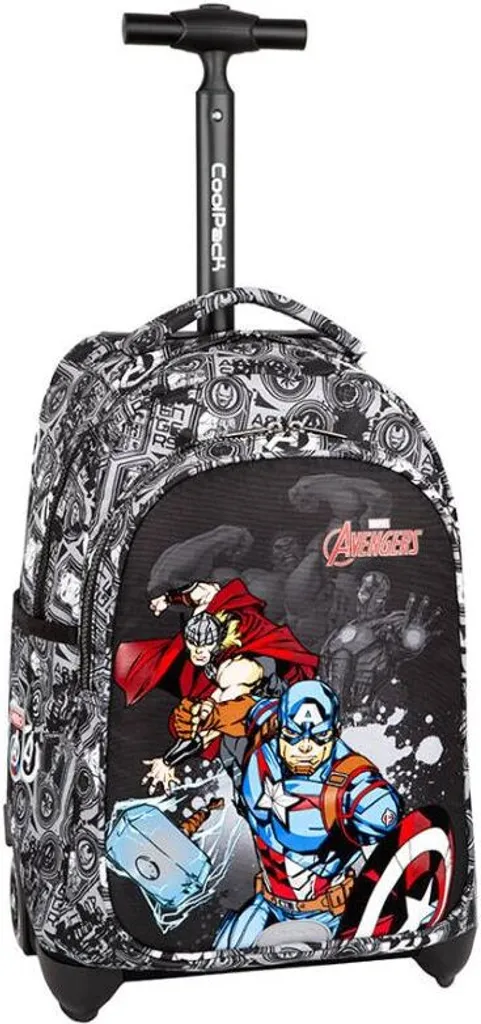 Zaino Trolley Avengers CoolPack Jack | Massima Durata, Minimo Sforzo