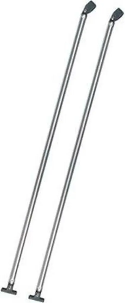Support fixe Oceansouth argent 110 cm pour capote de spray bateau