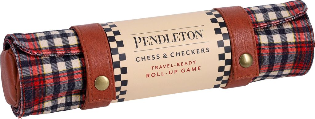 Pendleton Red Black Check Pattern Chess – Lingua: Inglese