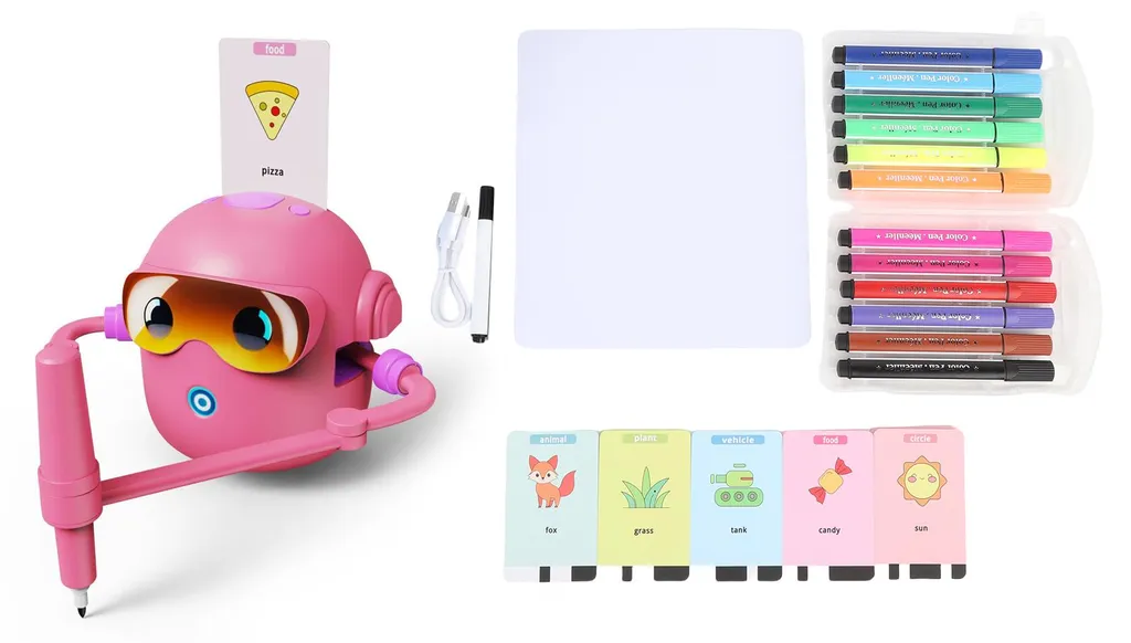 Jouet éducatif robot de peinture et coloriage pour éducation précoce