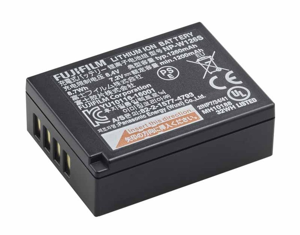 Fujifilm NP W126S Ioni di Litio 1200 mAh Immagine del prodotto 