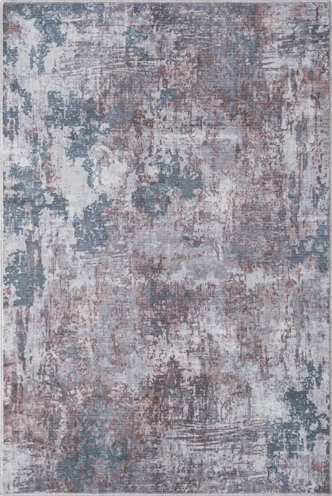 MY-RUG Teppich, Ishaan, 180x120, Waschbarer Teppich Grau Terra, modernes Design, waschbar bis 30°C, In- und Outdoor geeignet, rechteckig