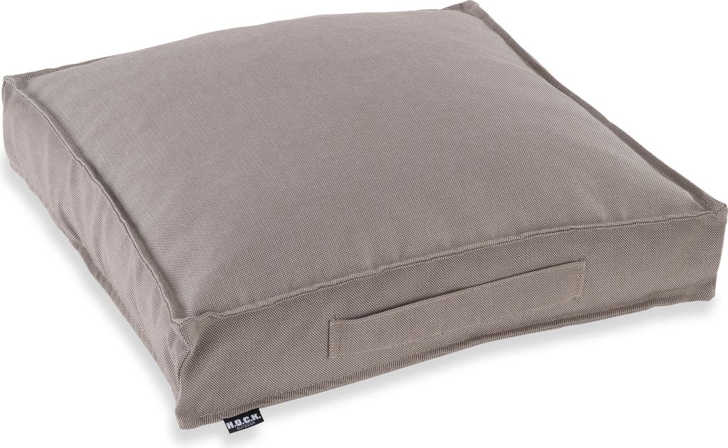 H.O.C.K. Caribe Outdoor Matratzenkissen 50x50x10cm taupe-tabacco 01