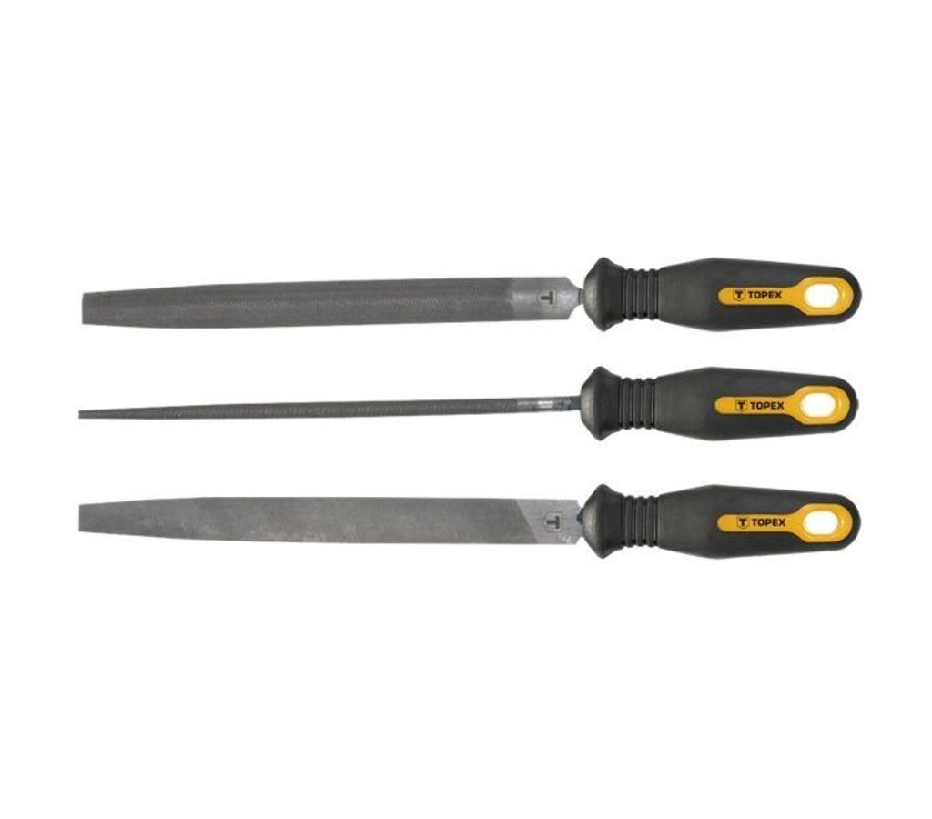 Topex 06 A230 - Pack von 3 Feilen für Metall