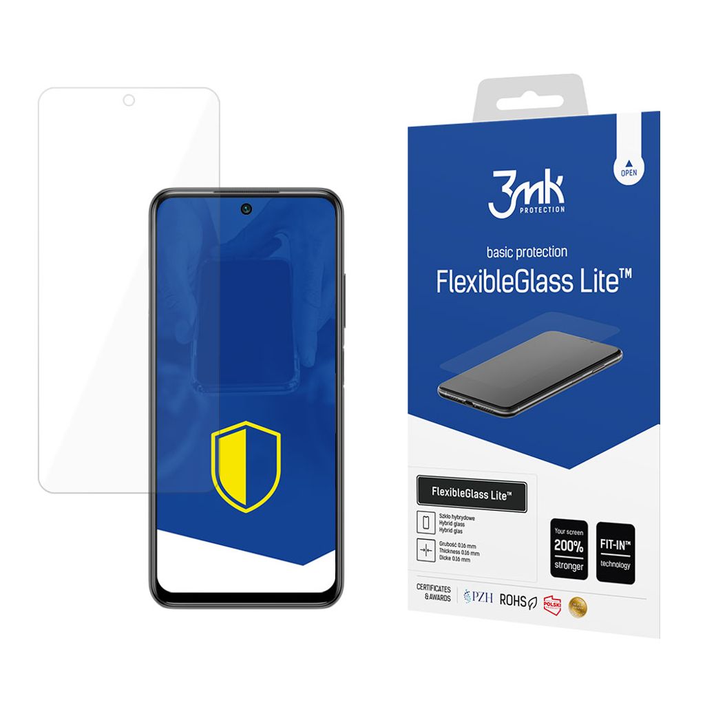 3mk Display Hybridglas FlexibleGlass Lite fr Xiaomi Redmi Note 10 5G 0,16mm 6H