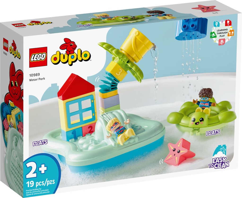 LEGO 10989 DUPLO Park Wodny, zabawki do kąpieli dla 2-latka Zdjęcie produktu 