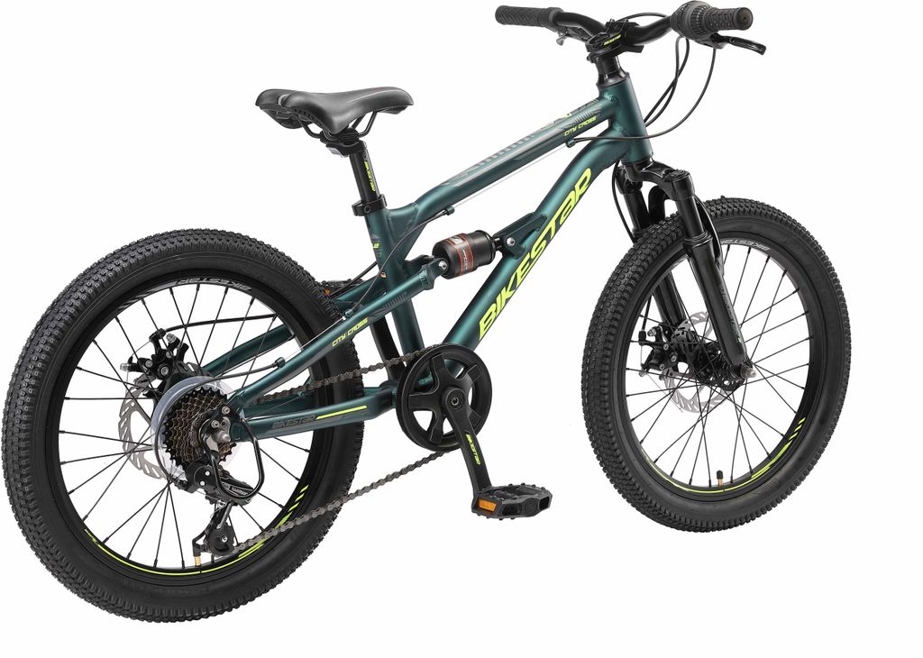 BIKESTAR Alu Kinder Jugend Mountainbike Vollgefedert, 7 Produktbild 3