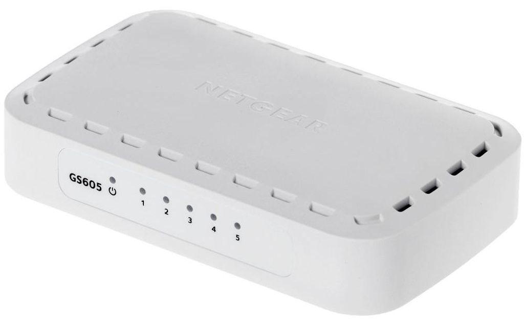 NETGEAR GS605, Unmanaged, L2, Gigabit Ethernet Produktbild 