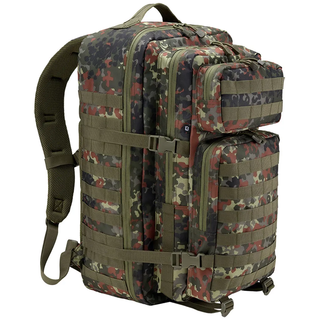 Sac à dos Brandit US Cooper XL Flecktarn Camouflage Militaire 50L