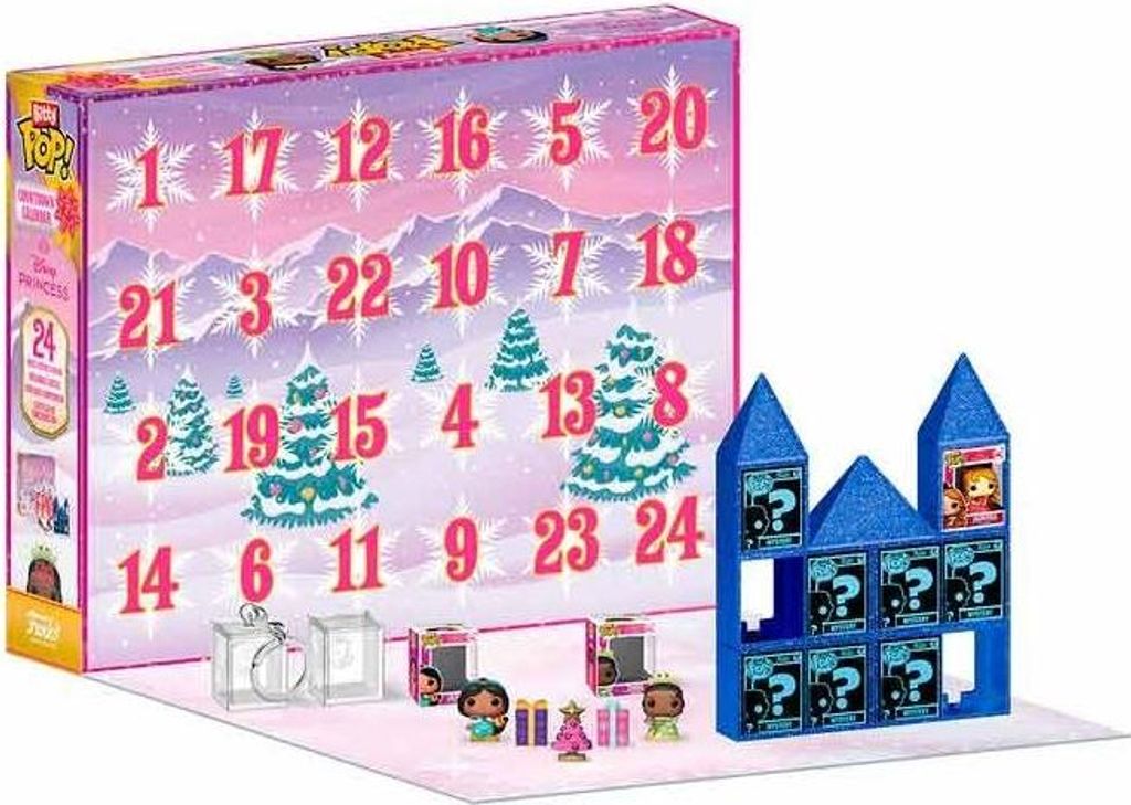 Disney Princess Bitty Pop Adventskalender mit 24 Sammelfiguren