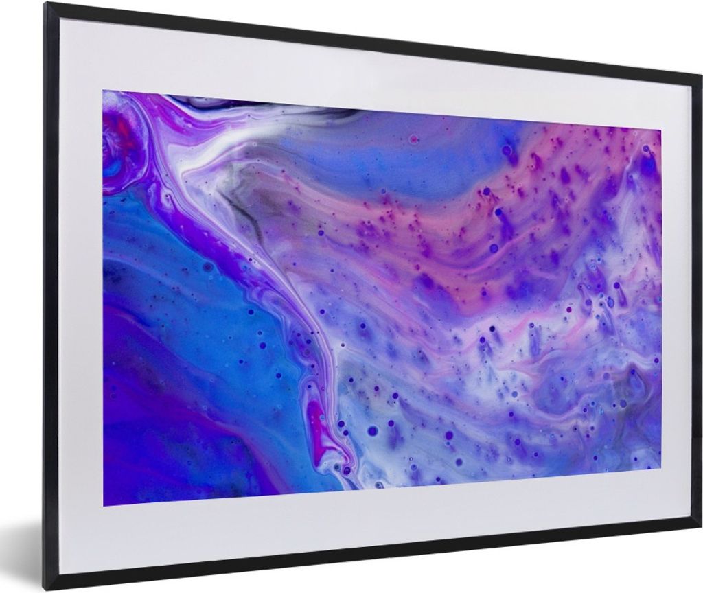 MuchoWow Gerahmtes Poster Acrylguss 60x40 cm - Poster mit Schwarzem Bilderrahmen Wandposter Rahmen Foto Bilder - Schlafzimmer - Plakat in Rahmen ...