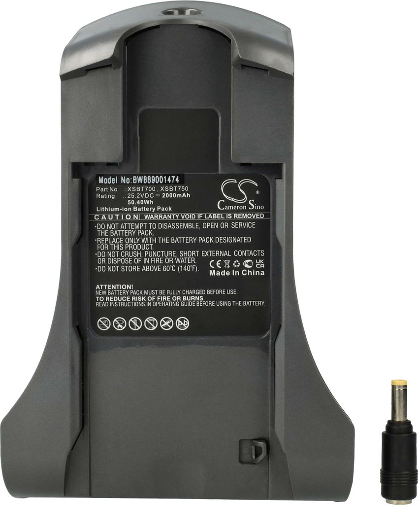vhbw Akku Ersatz für Shark XSBT750, XSBT750EU, XSBT700, Produktbild 