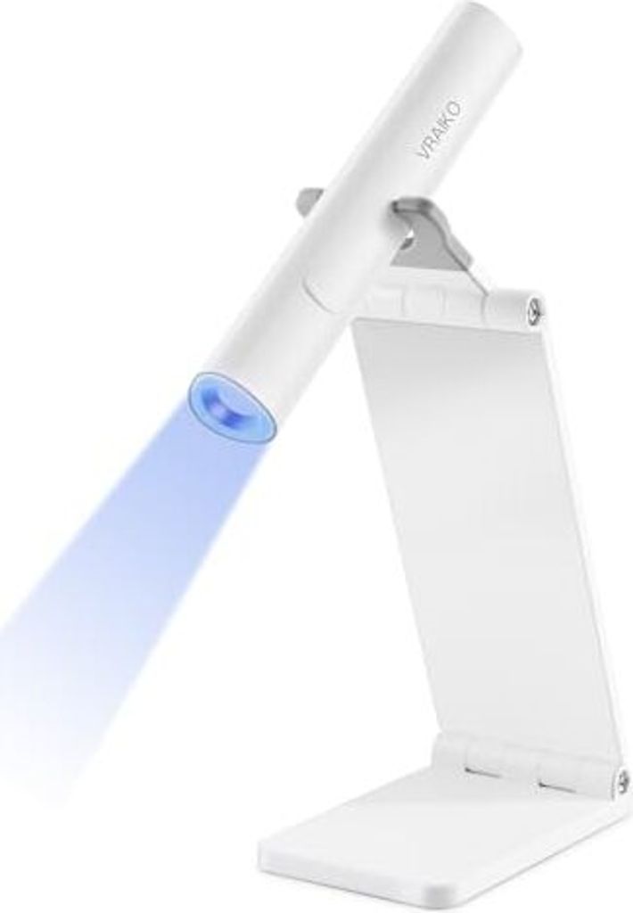 Vraiko Minicure Handheld UV Light -Gel -Nägel, tragbarer Nagellampenständer, wiederaufladbare Mini -LED -Lampe, Trockner schnelles Aushärten (we...