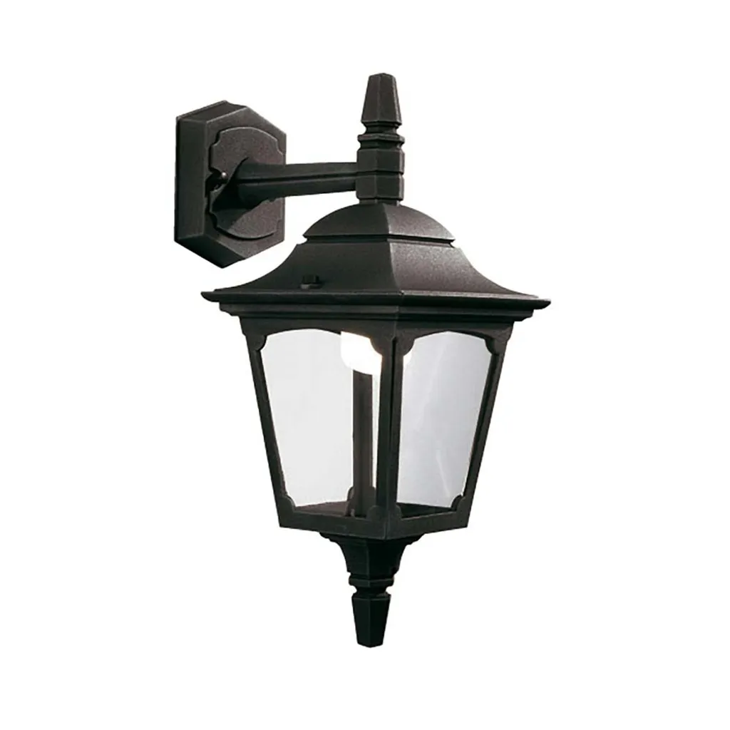 Luminaire extérieur pour terrasse et jardin Chapel Mini noir E27
