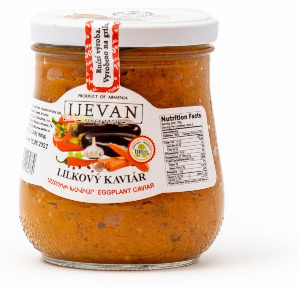 Ijevan auberginekaviaar, 500 gram Productafbeelding 
