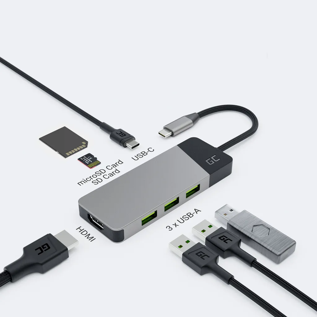 Adaptateur USB-C multi-ports Résoudre le manque de connecteurs PC