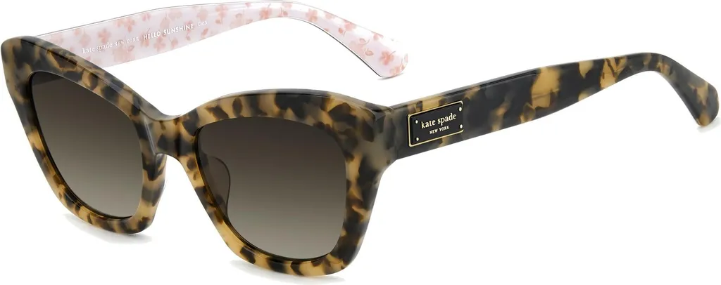 Lunettes de soleil de luxe pour femme Kate Spade Daina 2/G/S Style Chic