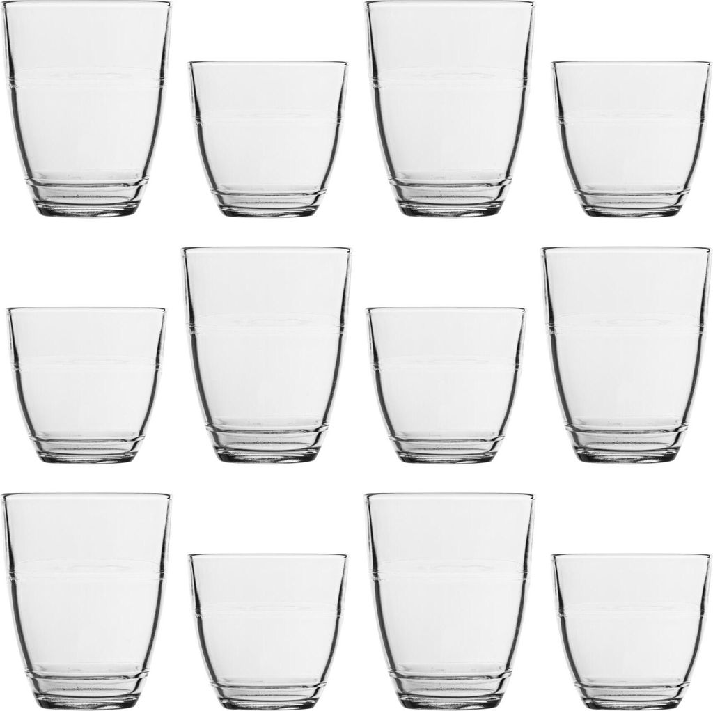 Duralex 12-teiliges Gigogne-Glaswaren-Set