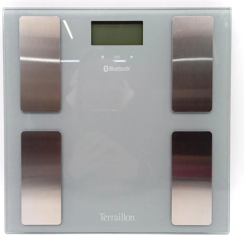 Terraillon 14754 Balance Intelligente Bluetooth et Analyseur Composition Bio