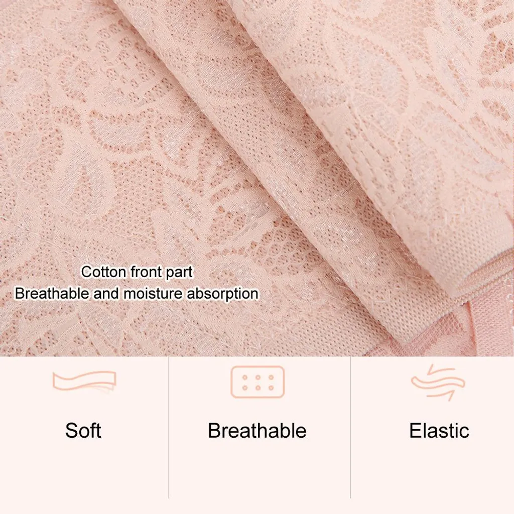 Corsetto Premaman XL Rosa con Pizzo | Cintura Sostegno Addominale