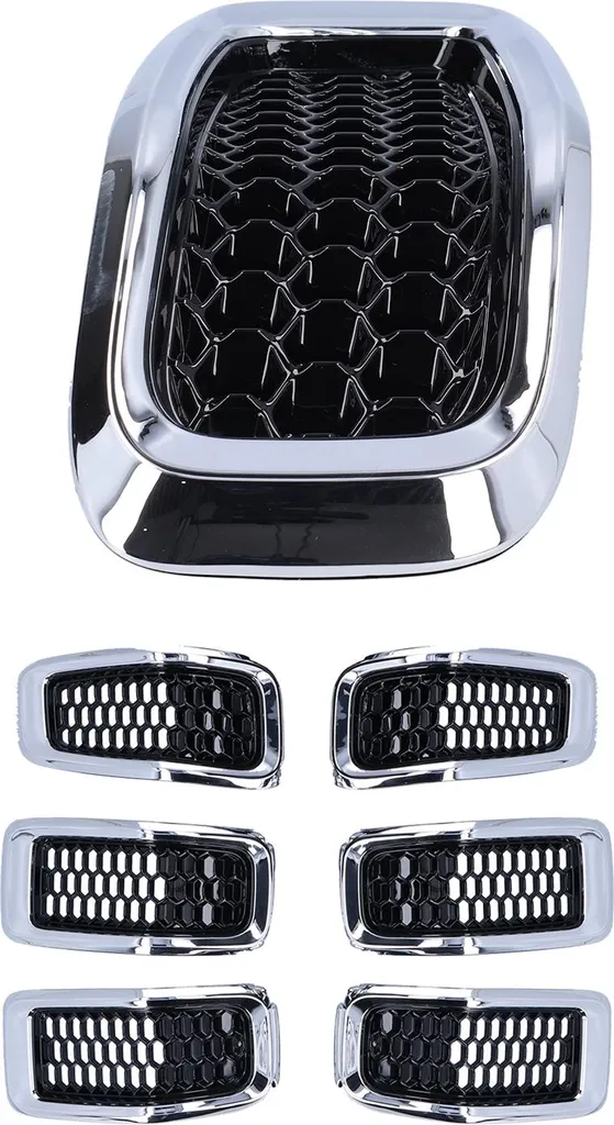 Accessoires de calandre Jeep Cherokee 2014-2018 pour tuning - 2
