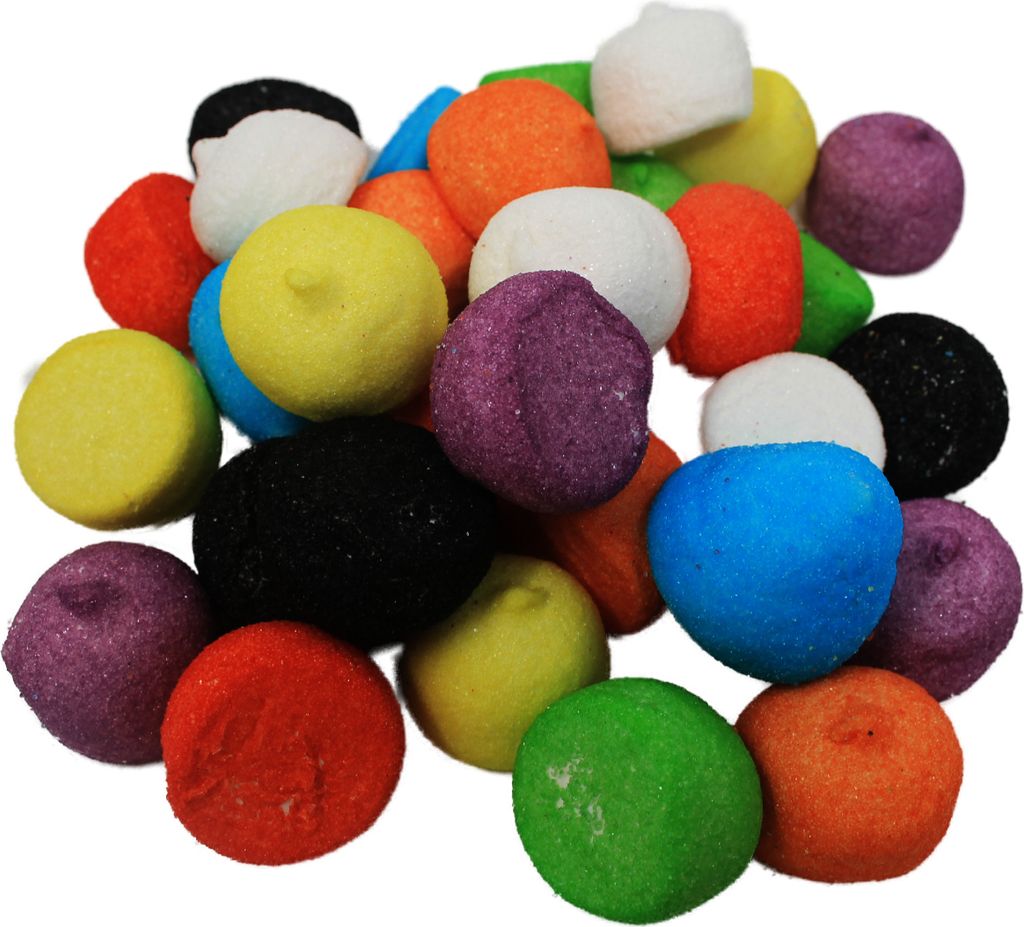 Mellow Speckballs mélange multicolore de guimauve au goût Image du produit 