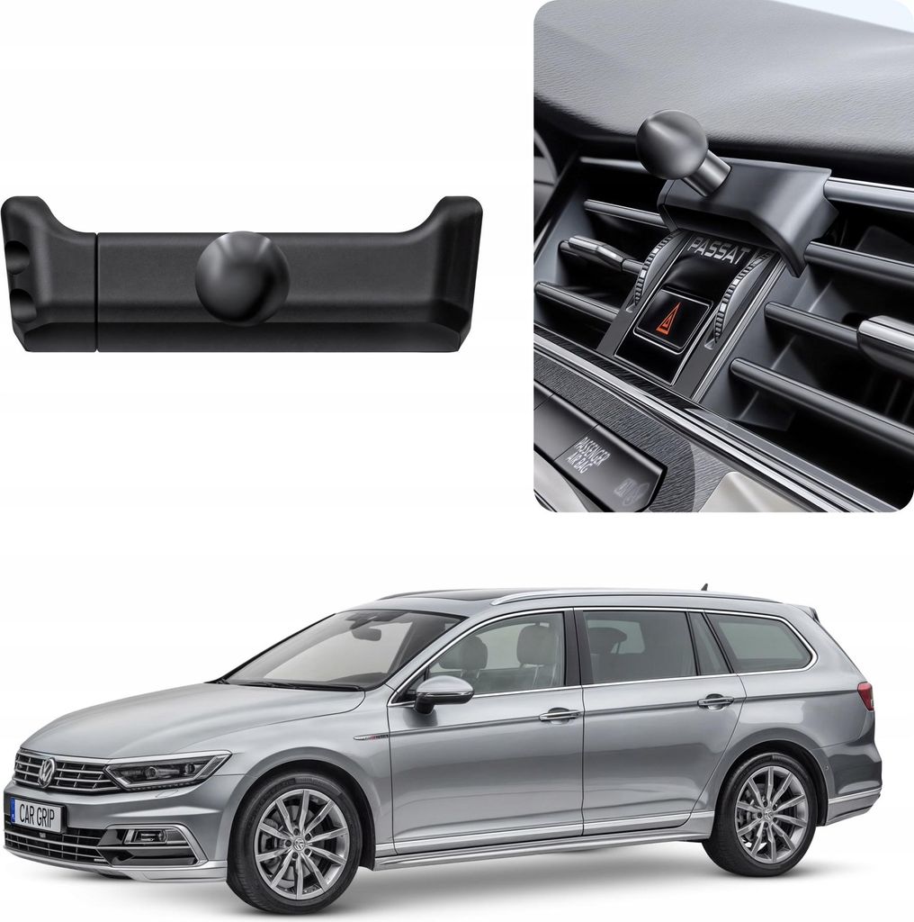 Telefonhalter-Adapter speziell für Volkswagen Passat B8 (2014-)